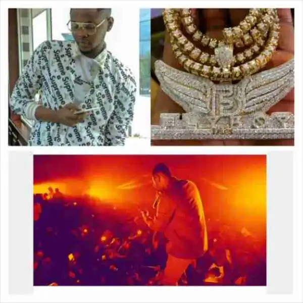 Kiss Daniel Thanks A Loyal Fan Who Gave Him Back His N14M Chain When It Fell Off.